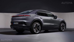 Электрический Porsche Cayenne Coupe 2027 показали на рендерах с разными цветами