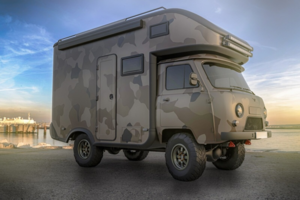 УАЗ МИР: как создавался автодом на базе УАЗ-3303 с санузлом и жилым модулем