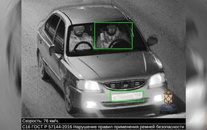 В Омске оштрафовали пассажира с игрушечным рулем за отсутствие ремня безопасности