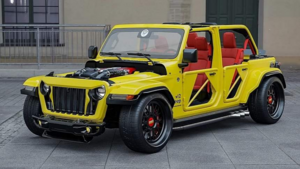 Чех создал виртуальный Jeep Wrangler с мотором Ferrari V12 и назвал его Ferrangler