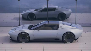 Неофициальный рендер De Tomaso Pantera сочетает ретро-стиль и футуризм в одном образе