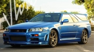 Виртуальный универсал Nissan Skyline GT-R R34 вызвал споры среди фанатов
