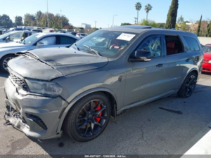 Сгоревший Dodge Durango SRT Hellcat с пробегом выставлен на аукцион в США