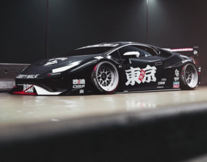 Lamborghini Huracan от Liberty Walk: японский тюнинг и восточный стиль в деталях