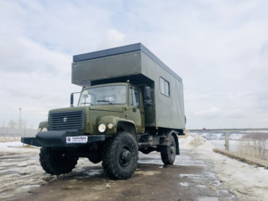 Автодом на базе ГАЗ 33088 для охоты и рыбалки - вездеход с жилым модулем