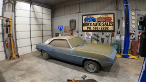 Редкий Chevrolet Camaro 1969 года вернулся на дороги после 30 лет простоя