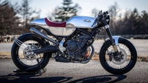 Японский мастер превратил Fantic Caballero Scrambler в стильный кафе-рейсер