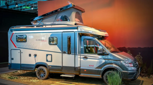 Концепт кемпера Dethleffs: Globebus Performance 4x4 с выдвижной палаткой