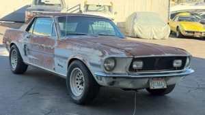 Редкий Ford Mustang GT/CS 1968 года найден спустя 12 лет после смерти владельца