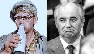 Как Горбачев с кефиром боролся