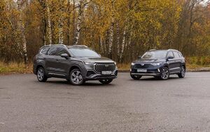 Geely Okavango и Jetta VS7: сравнение семейных кроссоверов на российском рынке