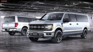 Виртуальный Ford Econoline 2027: смелый внедорожник на базе F-Series нового поколения