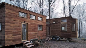 Два мини-дома на колесах: как французские мастера переосмыслили компактное жилье