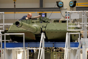 В Германии взрывной рост производства военной продукции