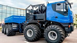 АМТ из Миасса начал испытания водородного тягача и арктического вездехода 10×10