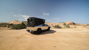 В Лас-Вегасе показали жилой модуль CyberGlad для Tesla Cybertruck с оплатой в Bitcoin