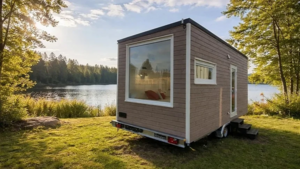 Мини-дом в стиле коттеджа удивляет функциональностью и уютом на минимальной площади