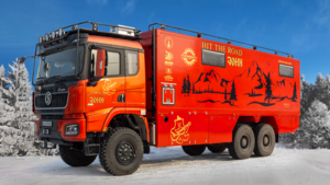 Премиальный автодом Shacman X3000: дом на колесах для самых смелых маршрутов