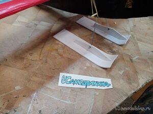 Небольшая инструкция по изготовлению лыж из рекламного пластика