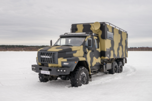 Уникальный VIP автодом на базе Урал Некст: комфорт, автономность и квадроцикл внутри