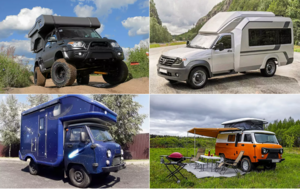 Пять невероятных автодомов на базе УАЗ: от космической буханки до итальянской матрешки