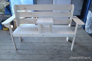 Садовая скамейка: Островок уюта, созданный своими руками