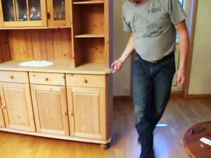 Как легко передвинуть тяжёлую мебель одному