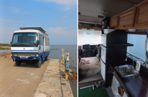 Mitsubishi Fuso Rosa 1992: редкий автодом с заводским исполнением на рынке Владивостока