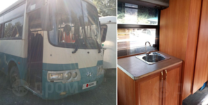 Hyundai Aero Town 1999: редкий автодом на базе туристического автобуса