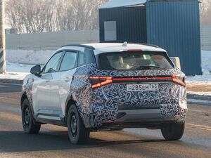 В Тольятти испытали Lada Azimut с черными дисками и матовой стойкой кузова