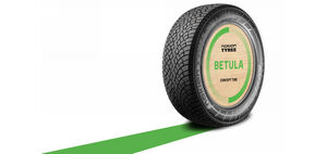 Nokian Tyres представила экспериментальную шину из березовой коры