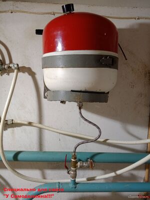 Модернизация расширительного бачка, отопительной системы закрытого типа