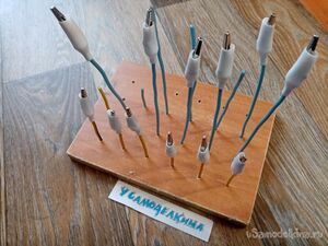 Держатели для деталей при окраске