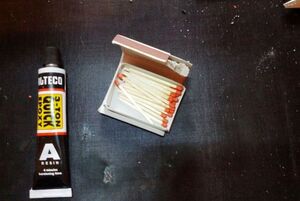 Делаю водонепроницаемые походные спички