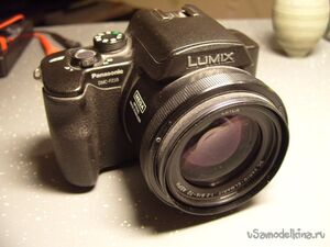 Ремонт  объектива фотоаппарата Panasonic DMC-F220 LUMIX