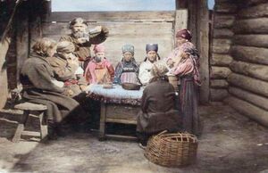 Питание в русской деревне конца XIX века