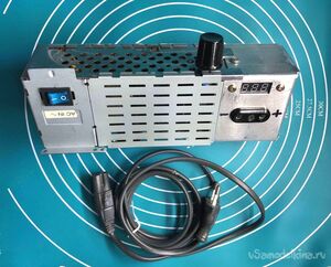 Регулируемый источник питания на базе импульсного блока питания