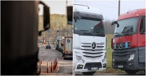 Литовские перевозчики не могут выкупить свои фуры из Беларуси из-за собственных санкций