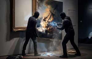 Как похитили картину Рембрандта «Буря на Галилейском море», о судьбе которой с 1990 года ничего не известно