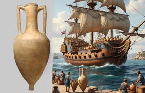Как перевозили неустойчивые амфоры греки, и что в них было кроме вина и масла