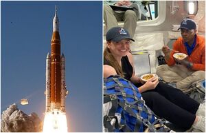 Ресторанное меню из 189 пунктов: чем кормят астронавтов, летящих к Луне