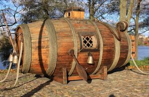 Первая русская подводная лодка, которую испытали при Петре I