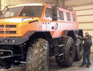 Представлен первый вездеход РУСАК К-6 – трехосная модель в линейке российского производителя