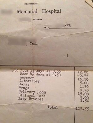 Рождение ребенка в 1956 году: взгляд на расходы и сравнение с современностью