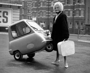 Peel P50 — самый маленький серийный автомобиль в мире