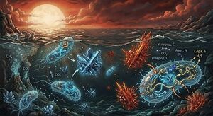 Зарождение жизни: как древние микроорганизмы сделали ставку на редкий металл — и выиграли