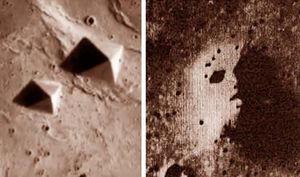 «Пирамиды» и «лица» на Марсе