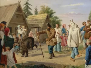 История русского балагана