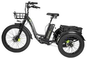 Syccyba Trike: электровелосипед с запасом хода 60 км и скоростью до 50 км/ч