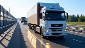 Грубое нарушение на М-12: водитель грузовика выехал навстречу потоку